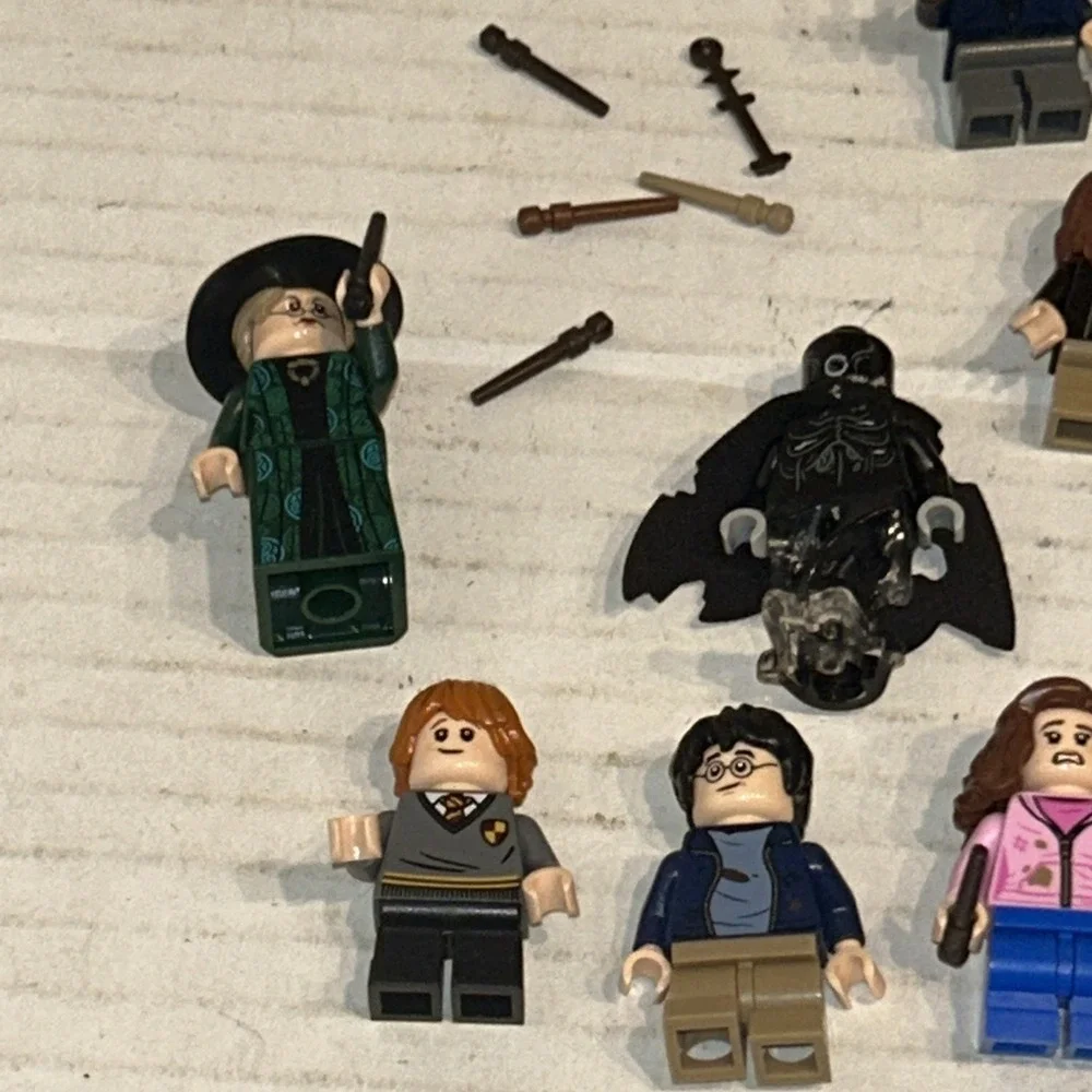 Lego‎ Harry Potter Minifigure Lot Hermione, Dudley, Ron, Magonagal, Dementor E3